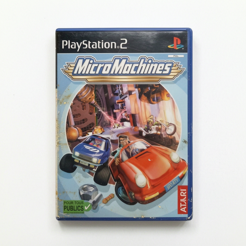 Micro machines playstation 2 (PS2)