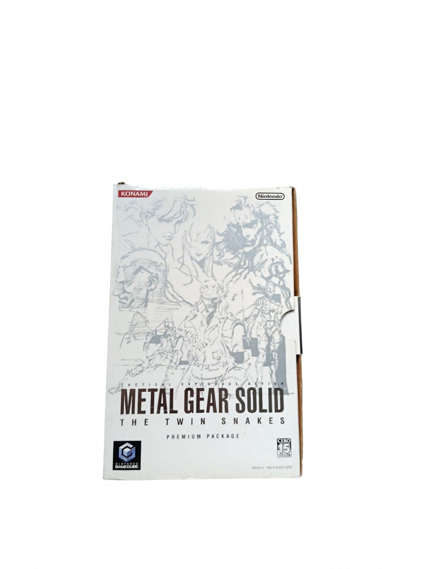 PACK Console GameCube METAL GEARS SOLID JAP