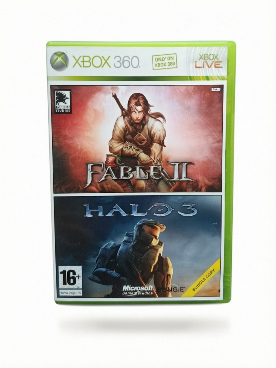 Fable II & Halo 3 Xbox 360