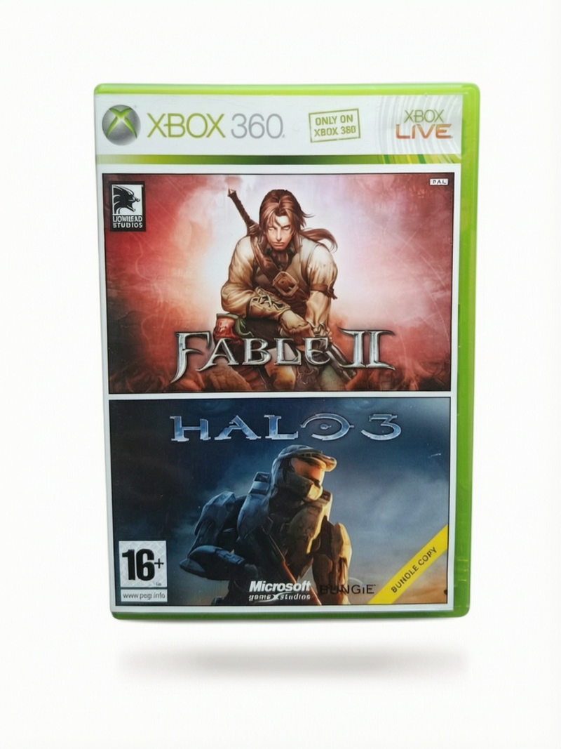 Fable II & Halo 3 Xbox 360