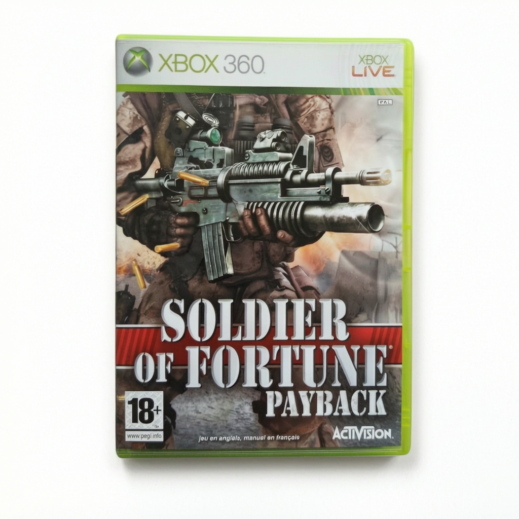Soldier of Fortune Payback Xbox 360