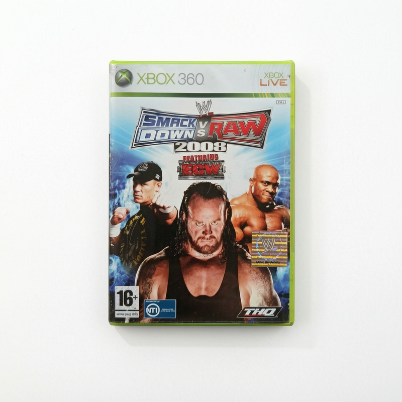 Smack Down VS RAW 2008 Xbox 360