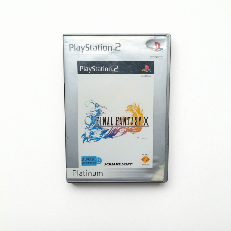 Final Fantasy X playstation 2 (PS2) Verison Platinum