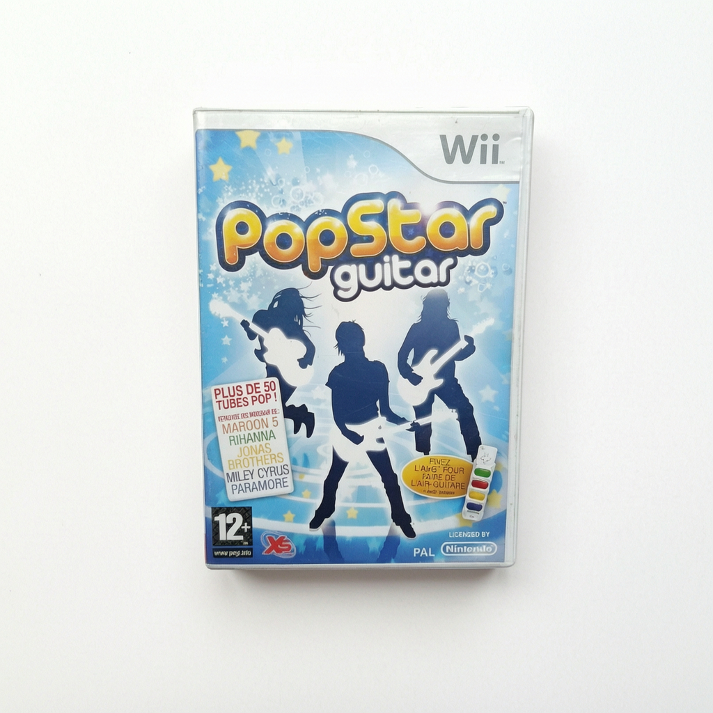 Pop Star Guitar Nintendo Wii