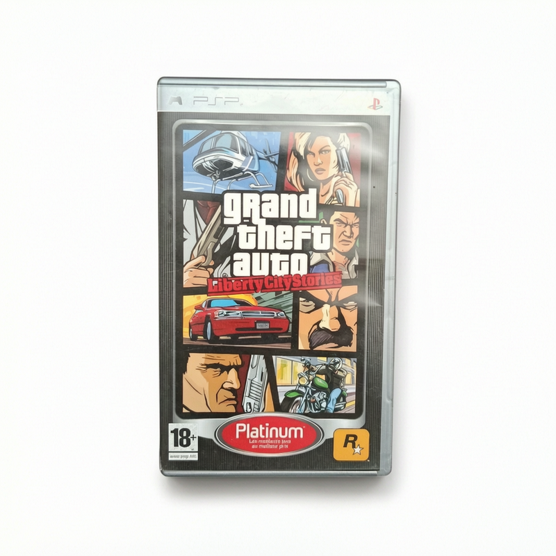 Grand Theft Auto Liberty City Stories Playstation Portable (PSP) Version Platinum