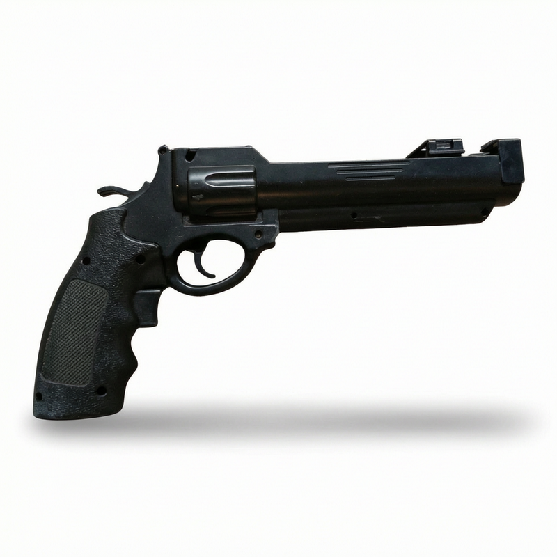 Pistolet Revolver Noir Nintendo Wii