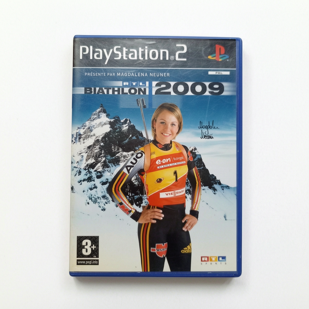 biathlon 2009 PS2 playsation 2