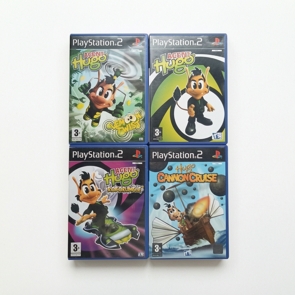 Lot 4 jeux hugo (PS2) playstation 2