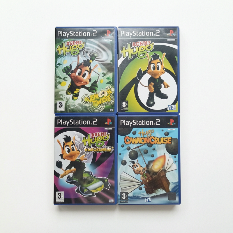Lot 4 jeux hugo (PS2) playstation 2