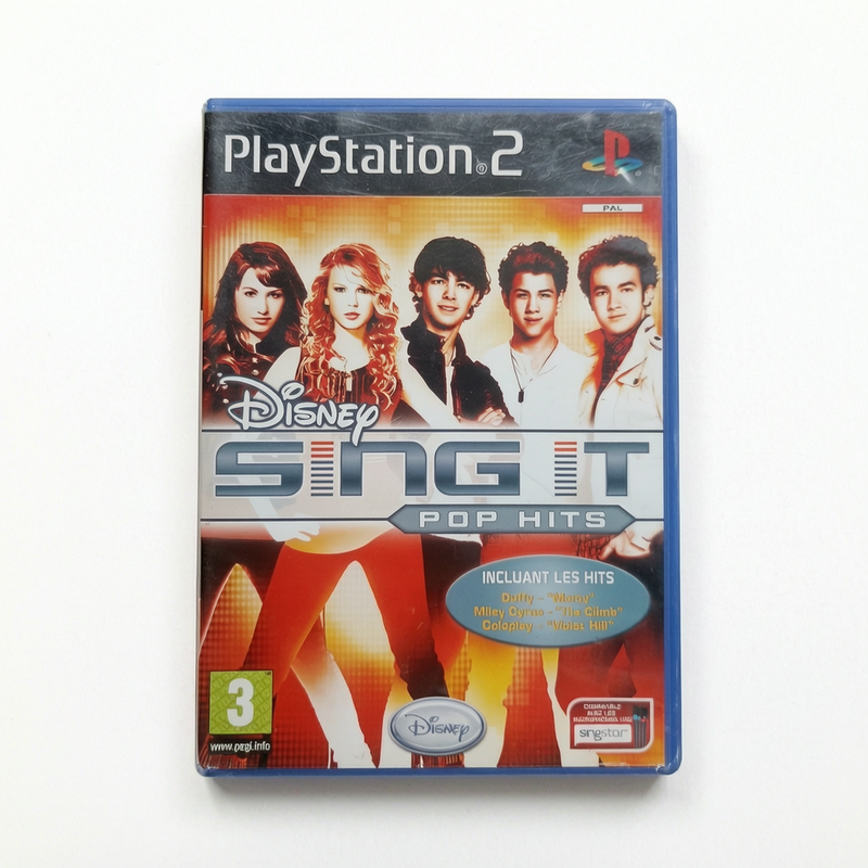 disney sing it pop hits playstation 2 (PS2)
