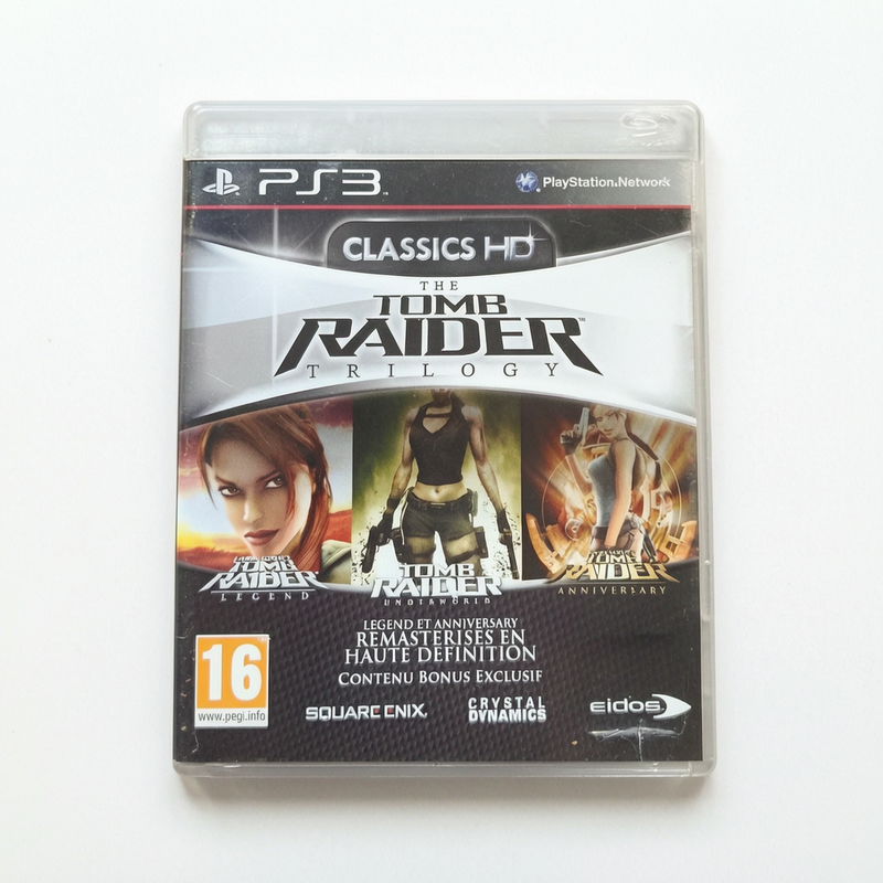 Tomb Raider Trilogy HD Classics PS3 PAL FR Fonctionnel | Masaru