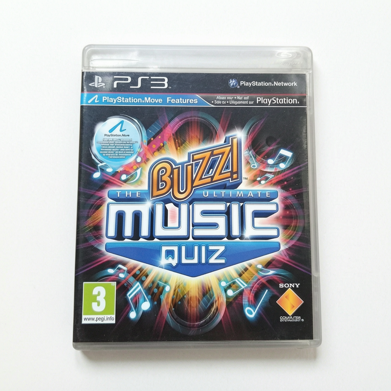 Buzz Music Quiz PS3 PAL FR Fonctionnel | Masaru