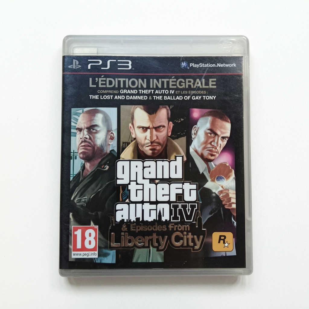 Grand Theft Auto IV Episodes from Liberty City PS3 PAL FR Fonctionnel | Masaru Collector's