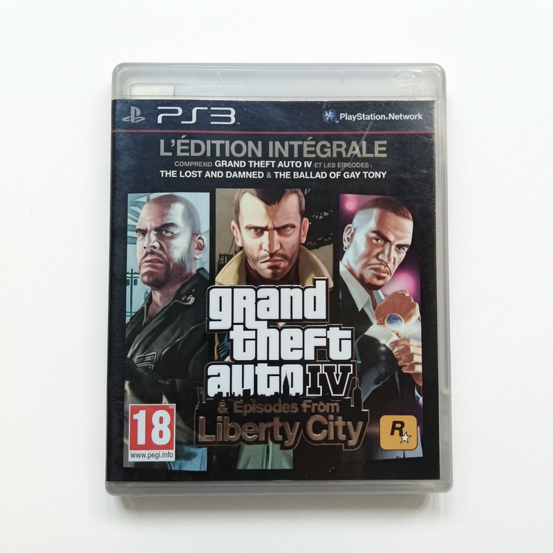 Grand Theft Auto IV Episodes from Liberty City PS3 PAL FR Fonctionnel | Masaru Collector's