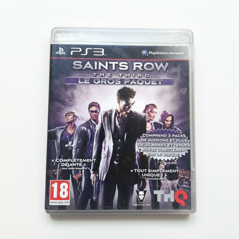 Saints Row The Third Le Gros Paquet PS3 PAL FR Fonctionnel | Masaru