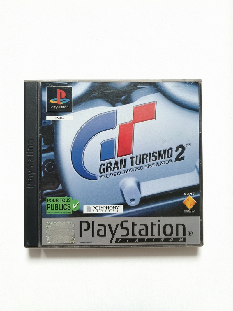 Gran Turismo 2 Platinum PS1 PAL Fonctionnel | Masaru