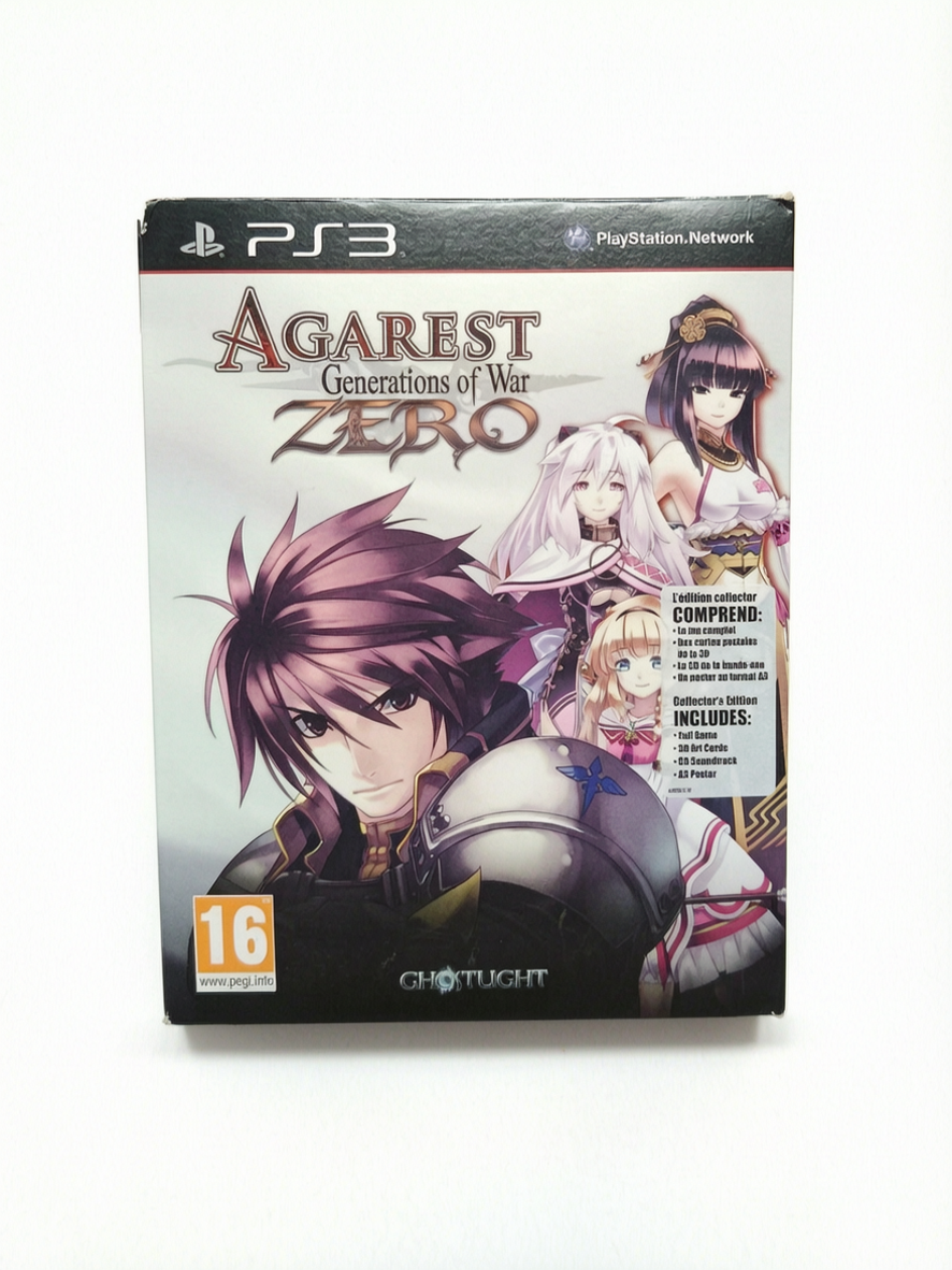 Agarest generation Of War Zero  PlayStation 3 (PS3)