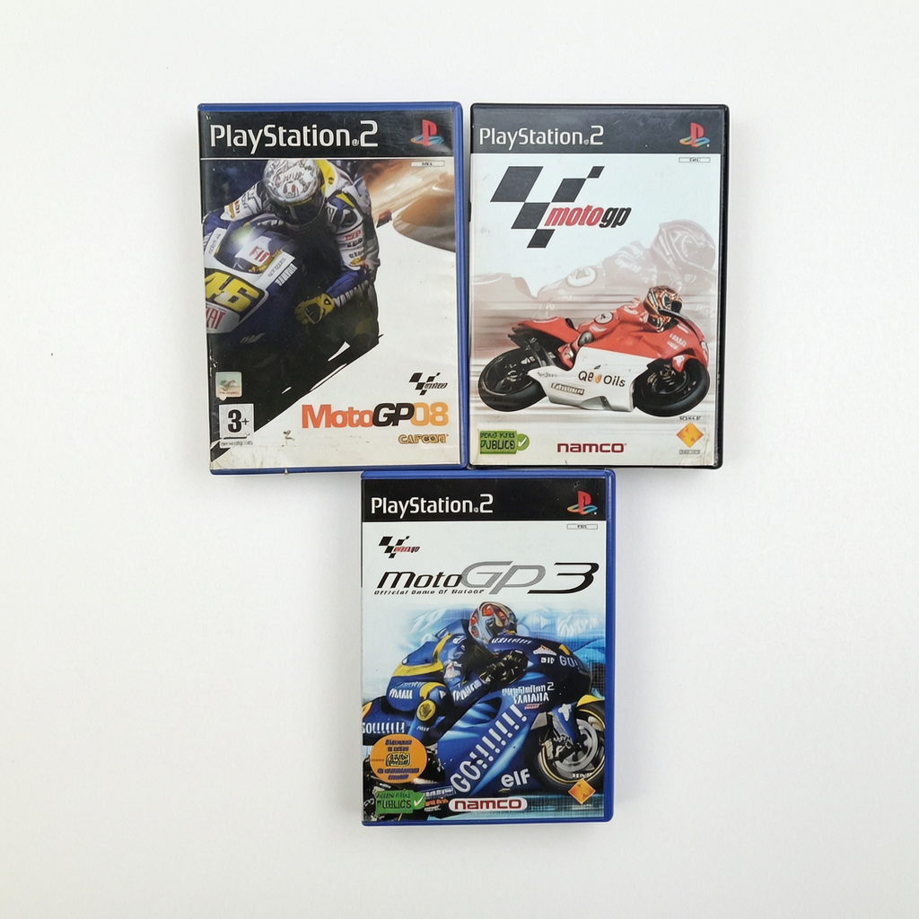 Lot Moto Gp Playstation 2 (PS2)