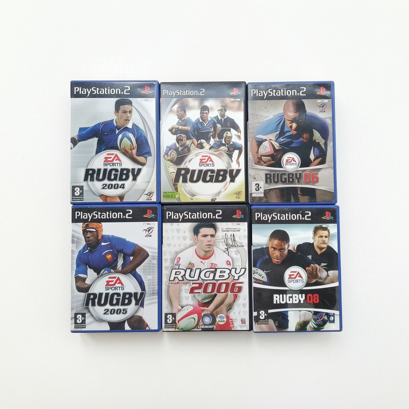 Bundle lot Rugby Playstation 2 (PS2)