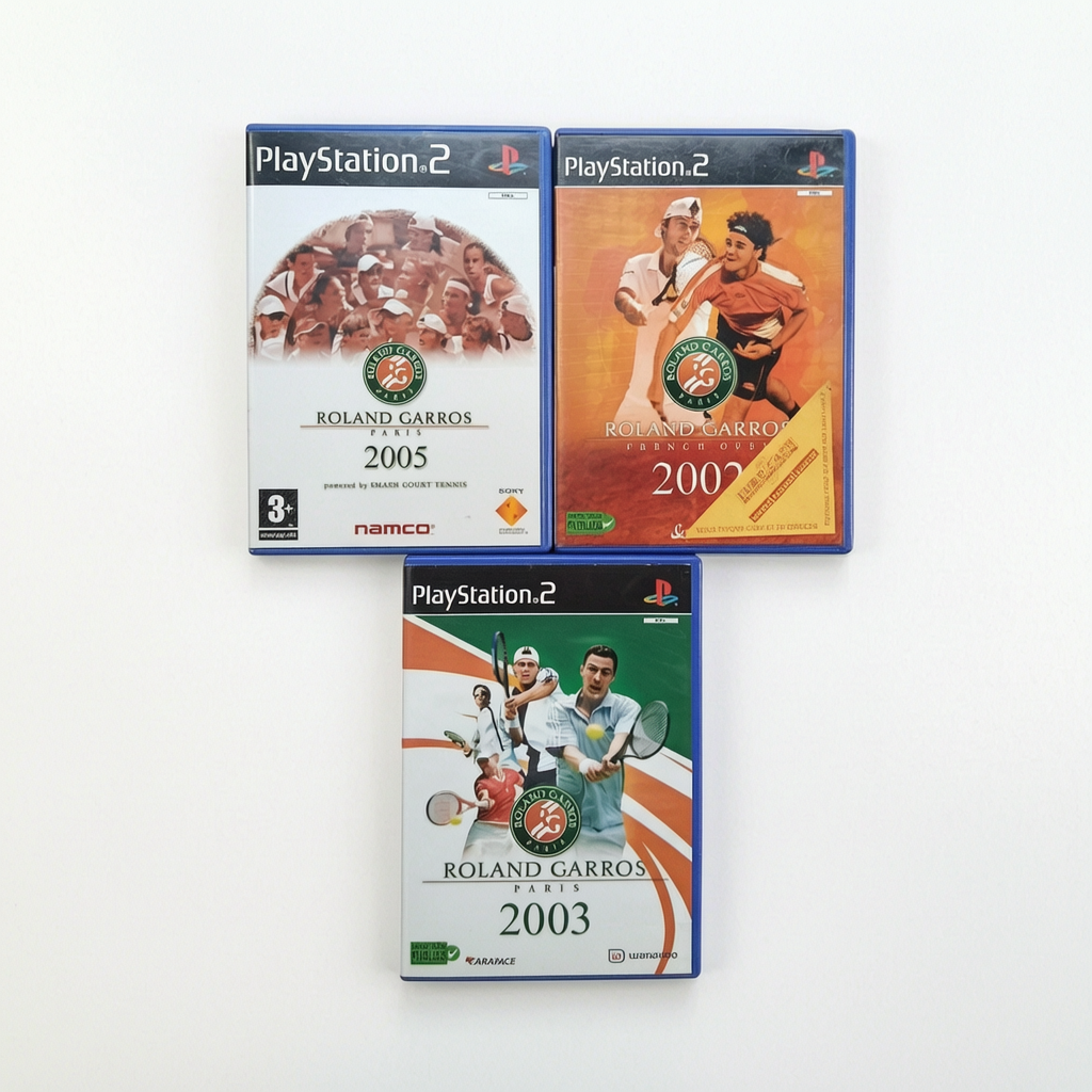 Bundle lot Roland Garros Playstation 2 (PS2)