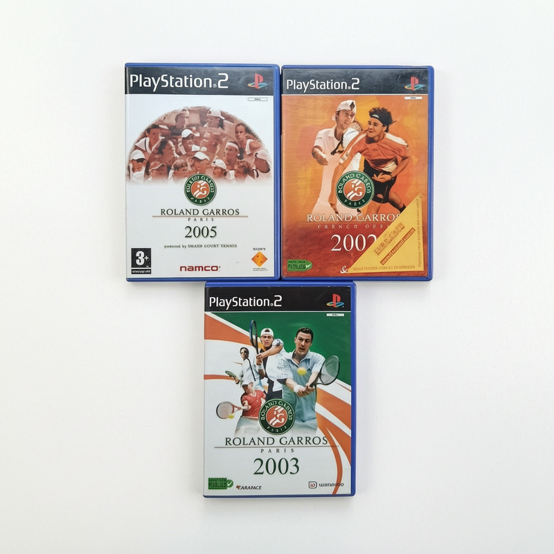 Bundle lot Roland Garros Playstation 2 (PS2)