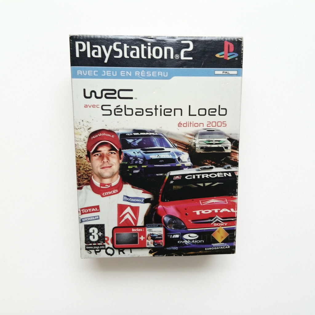 PACK Sebastien Loeb W2C playstation 2 (PS2)