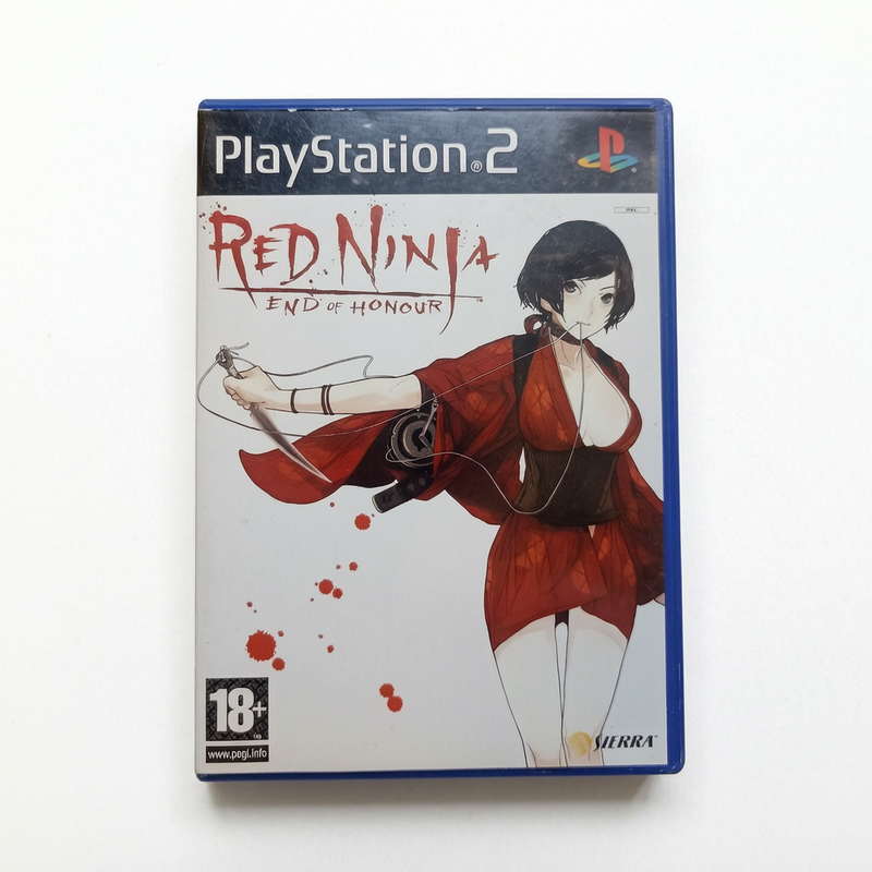 red ninja end of honour Playstation 2 (PS2)
