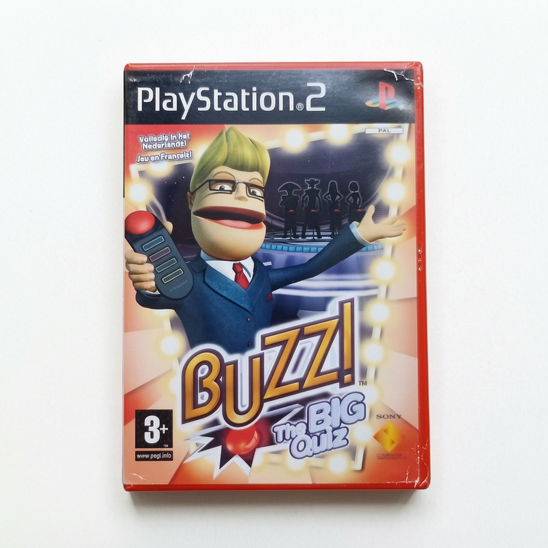 buzz the big quizz Playstation 2 (PS2)