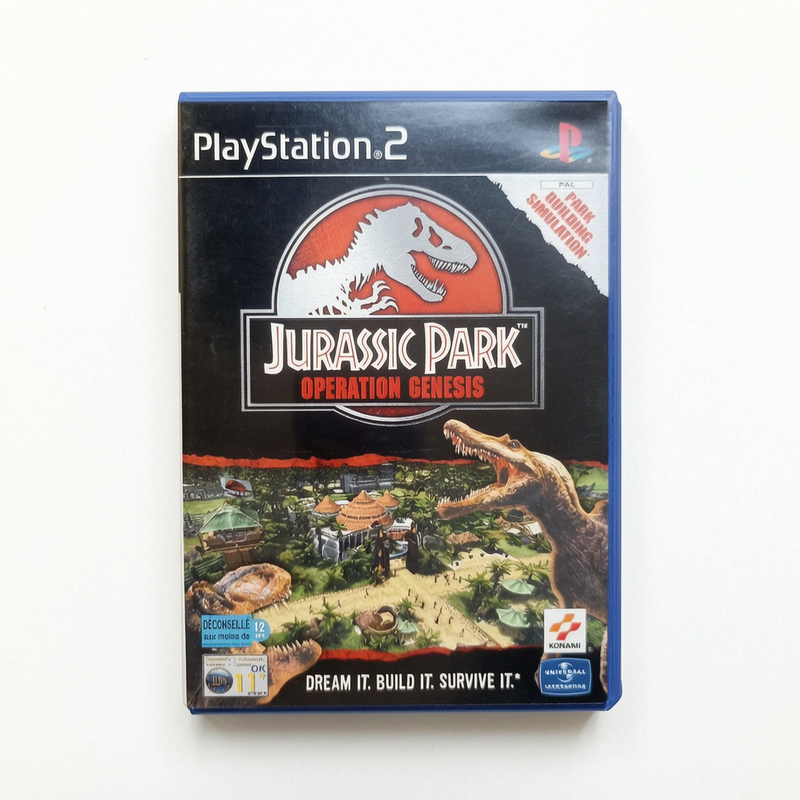 jurassic park operation genesis Playstation 2 (PS2)