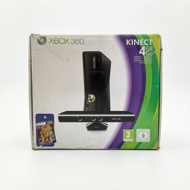 Console Xbox 360 Slim avec Kinect – Pack Officiel