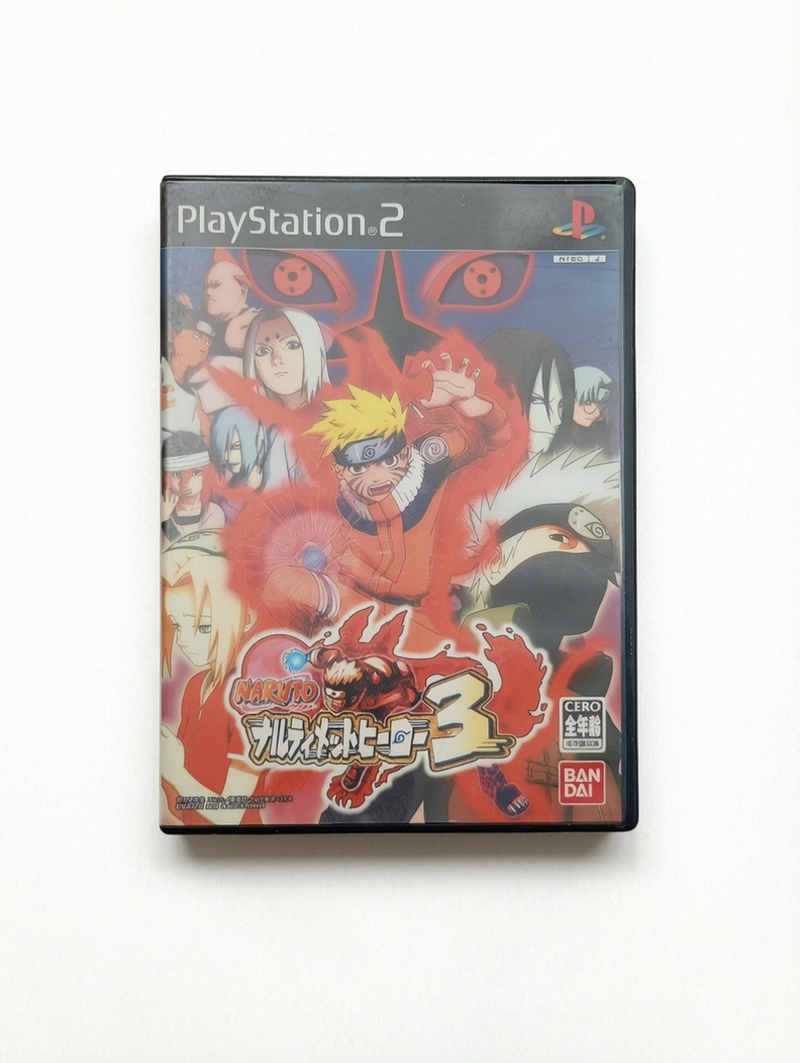 Nauro Ultimate Ninja 3 playstation 2 (PS2) Verison Japonaise