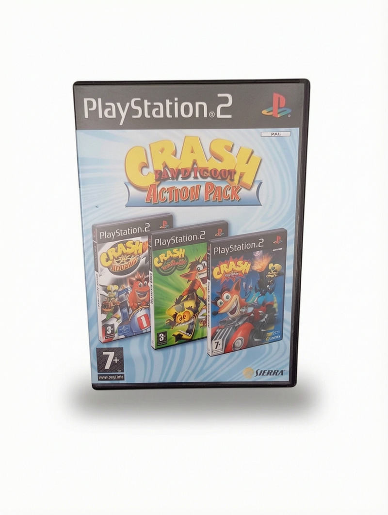 Crash Bandicoot Action Pack playstation 2 (PS2) Version FRA