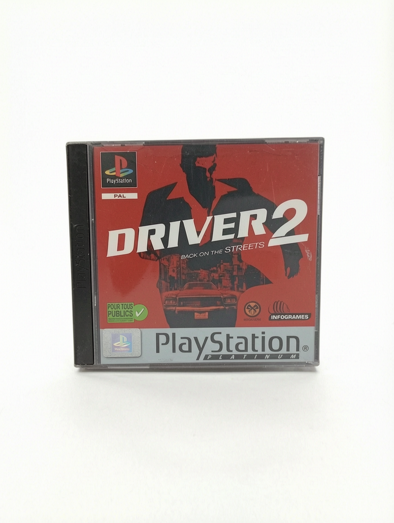 Driver 2 – PlayStation 1 (Complet) FRA Version Platinum