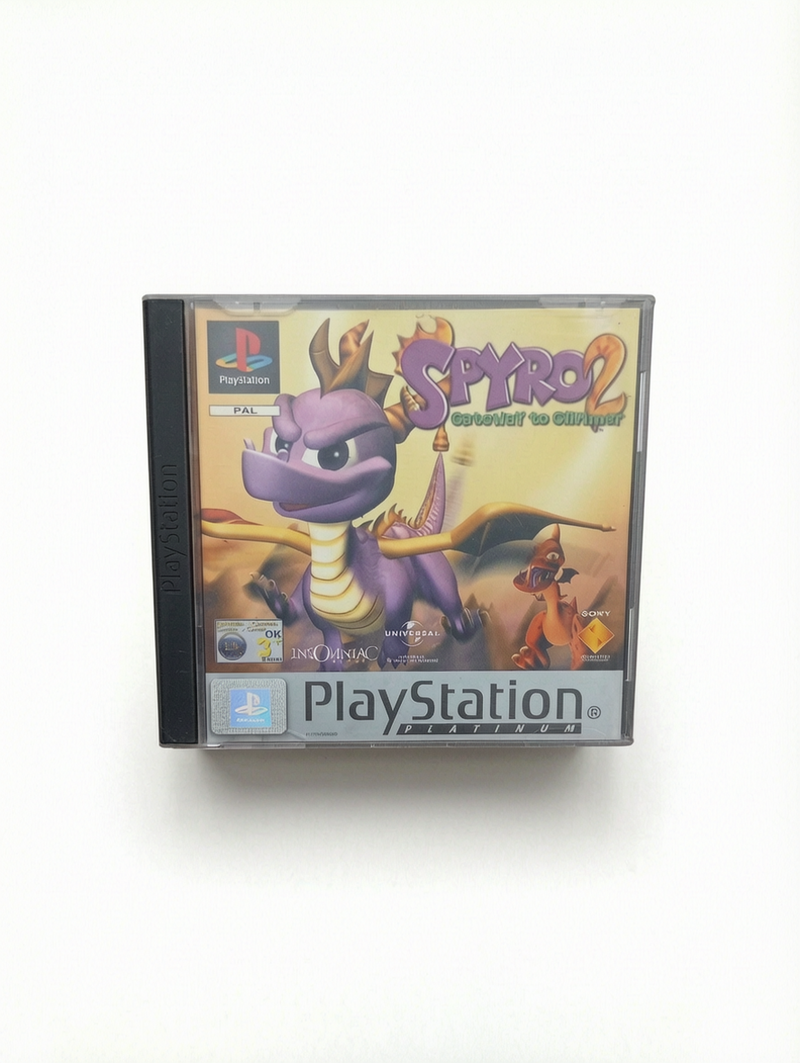 Spyro 2 Gateway To Glimmer PlayStation 1 (PS1)