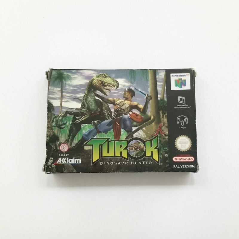 turok dinosaur hunter nintendo 64 N64