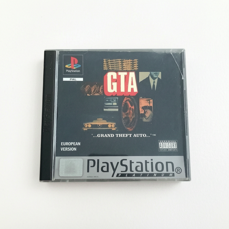 GTA Playstation 1 (PSP) Version Platinum