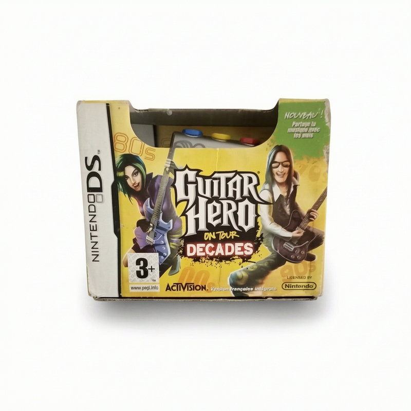Guitar hero on tour decades nintendo DS