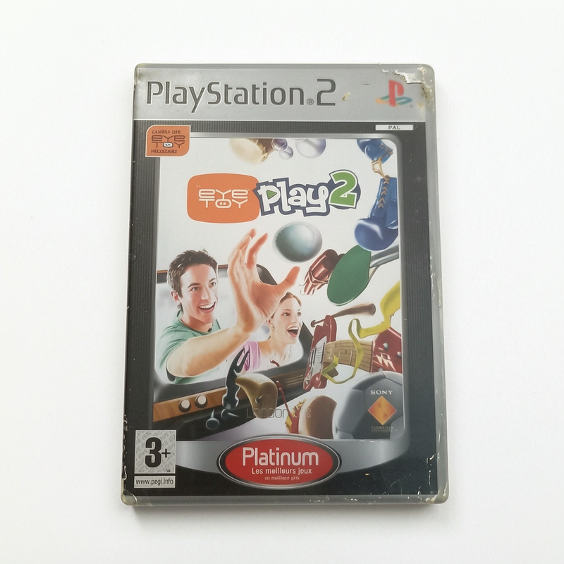 Eye Toy Play 2 playstation 2 (PS2) Version Platnium