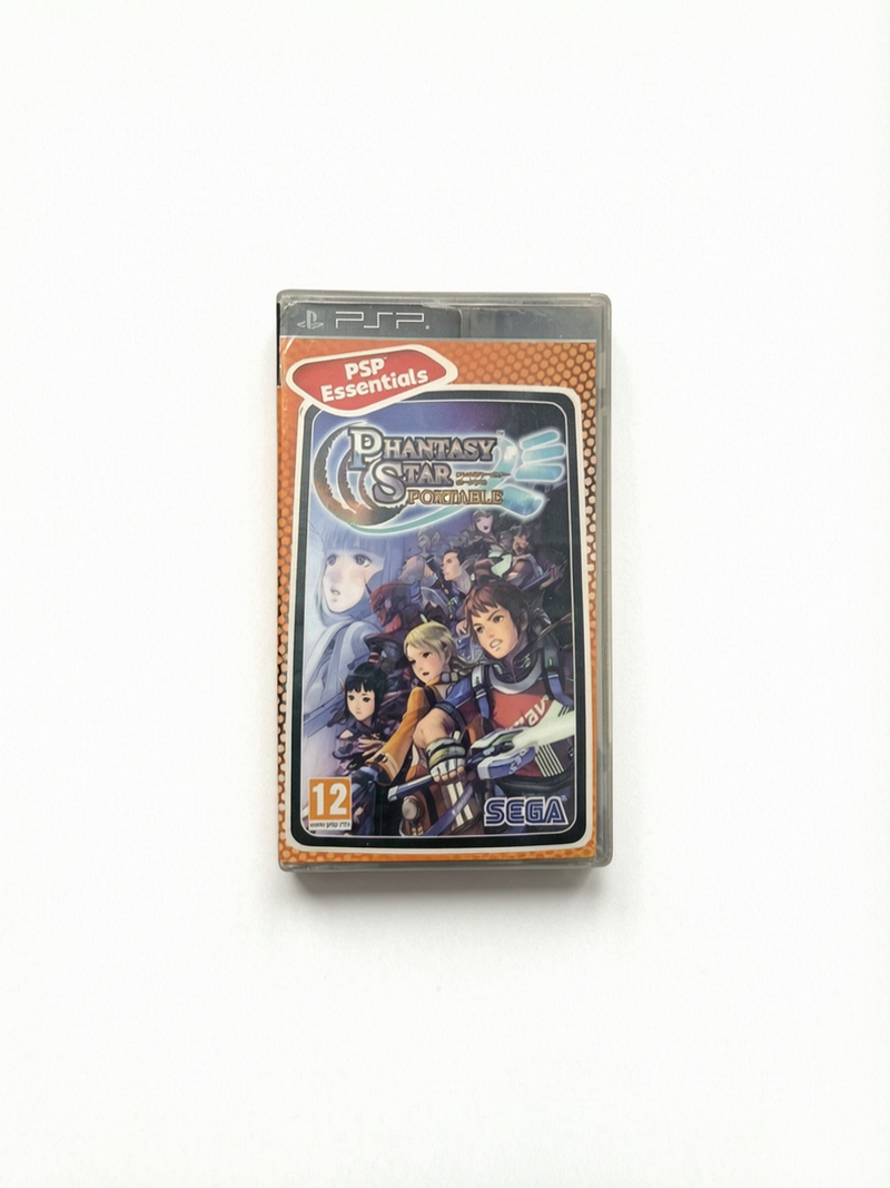 Phantasy Star Portable Playstation Portable Version PSP Essentials