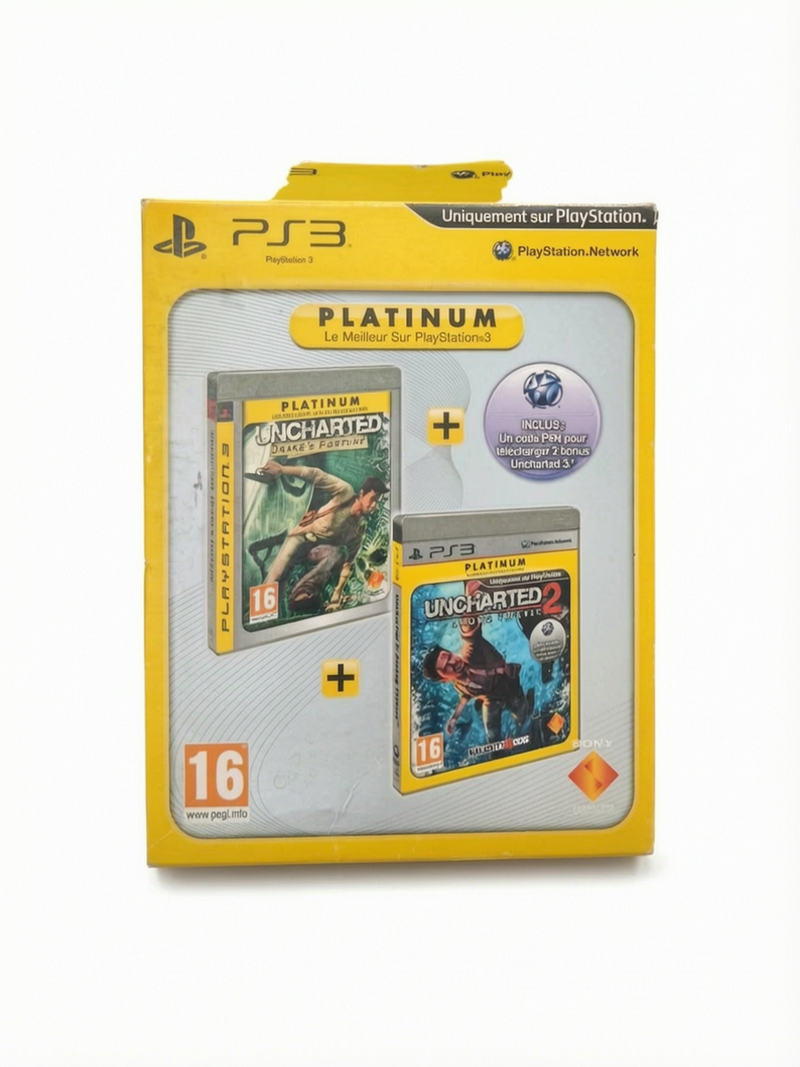 Pack Uncharted Platinum Playstation 3 (PS3) Version Platinum