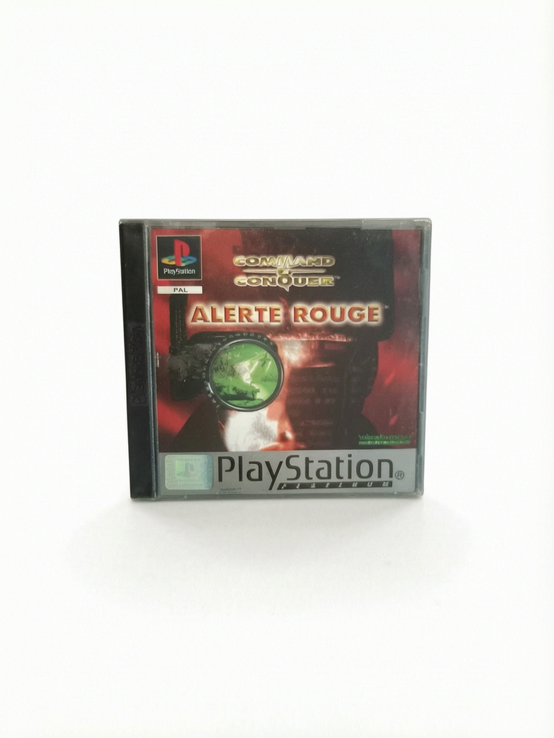 COMMAND & CONQUER ALERTE ROUGE playstation 1 (PS1) Version Platinum