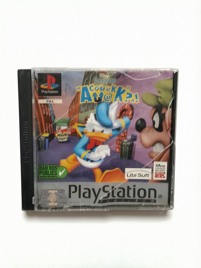 Donald Couak Attack Seconde Vie Playstation 1 (PS1) Version Platinum