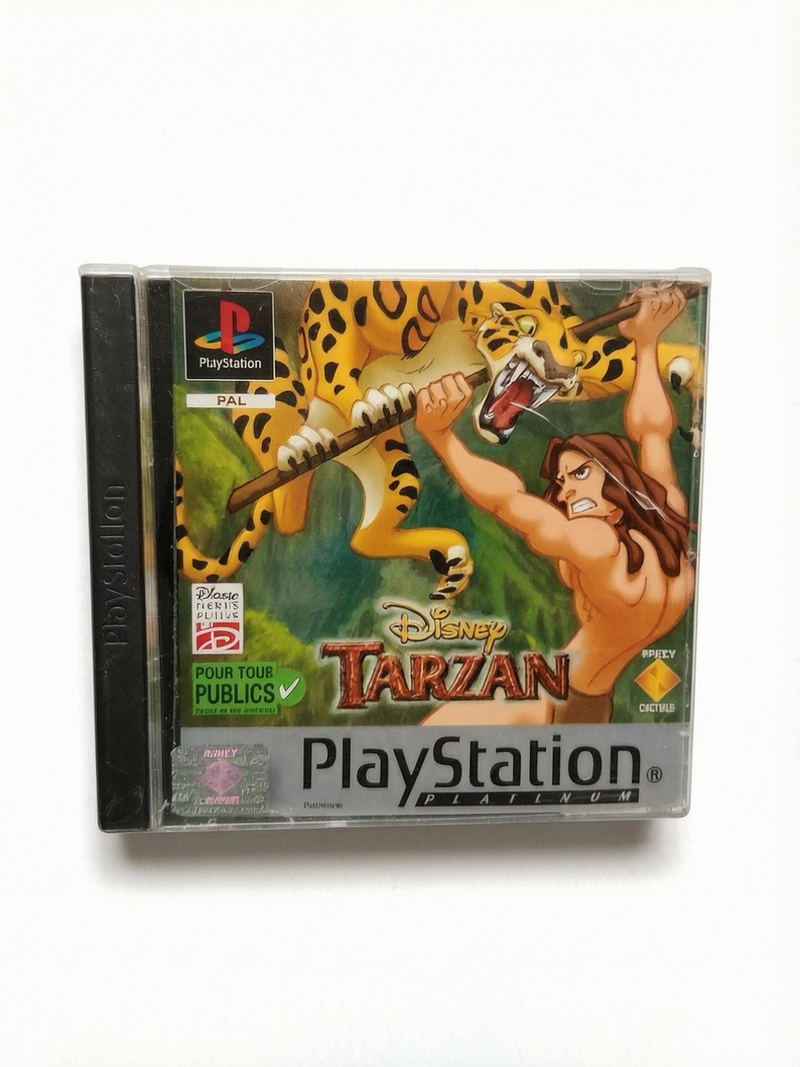Tarzan PlayStation 1 (PS1) Version Platinum