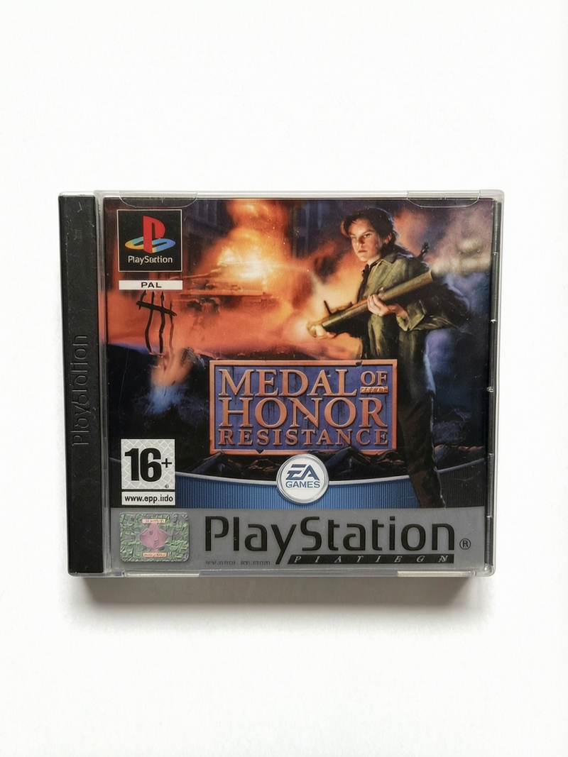 Medal Of Honor Resistance Playstation 1 (PS1) Version Platinum