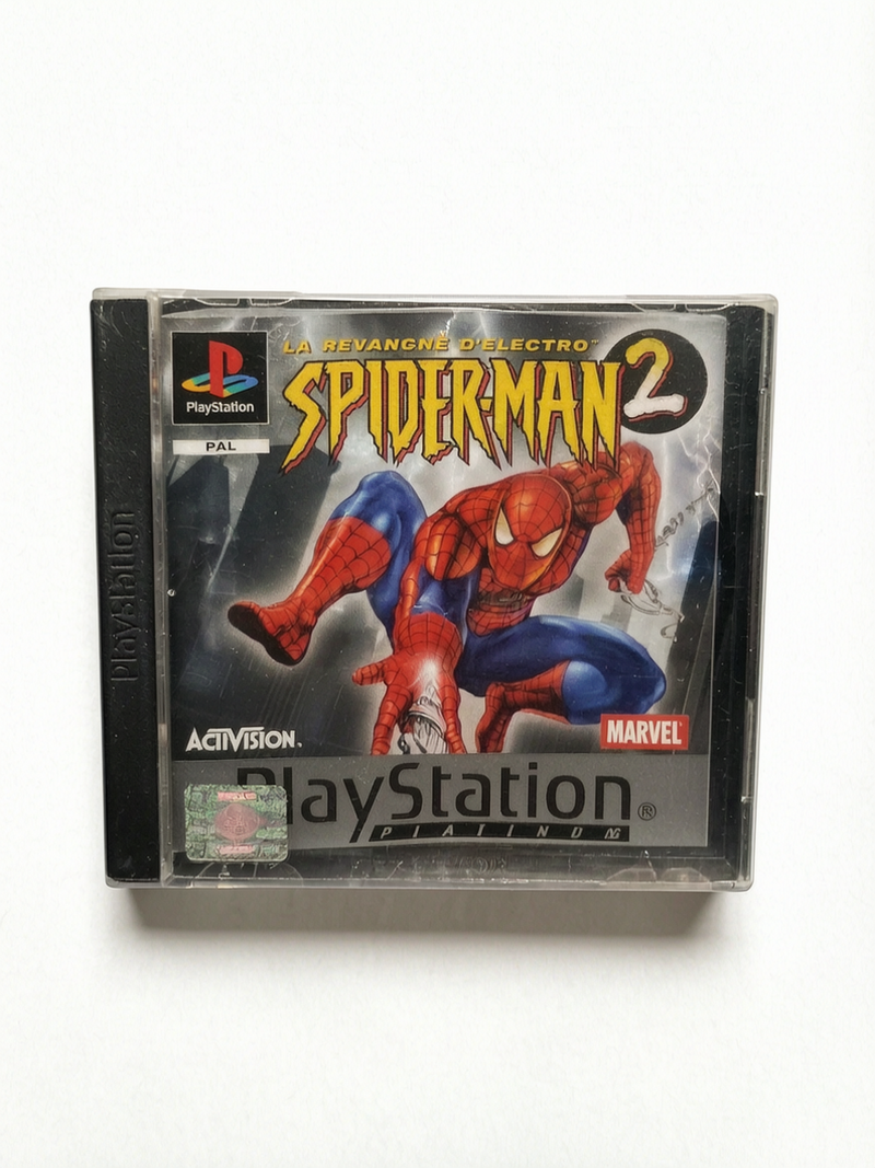 Spider-man 2 Playstation 1 (PS1) Version Platinum