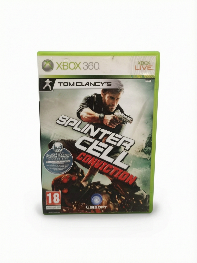 Tom Clancy’s Splinter Cell Conviction Xbox 360 Complet Version Française Jeu Rétro Gaming
