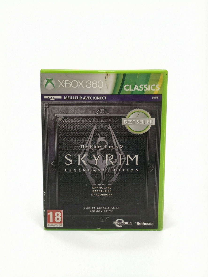 Skyrim Legendary Edition Xbox 360 Complet Version Française Jeu Culte Classics