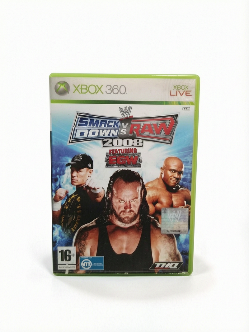 WWE SmackDown vs Raw 2008 Xbox 360 Complet