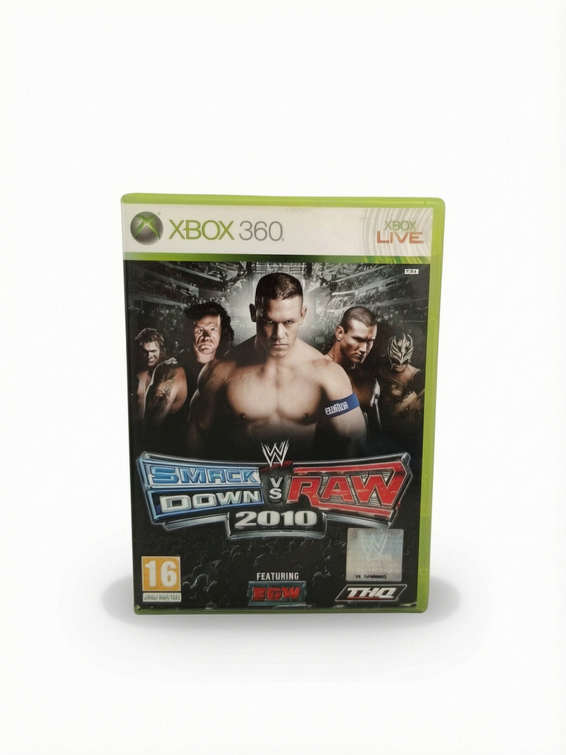 WWE SmackDown vs Raw 2010 Xbox 360 Complet Version Française Jeu Culte
