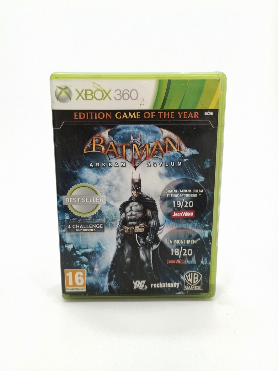 Batman Arkham Asylum Game of the Year Xbox 360 Complet